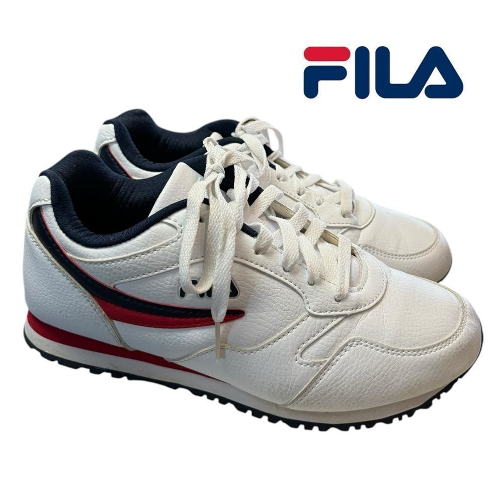 Fila Classico 18 Women's Red White Navy Sneakers 8.5